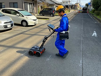 地中探査状況2